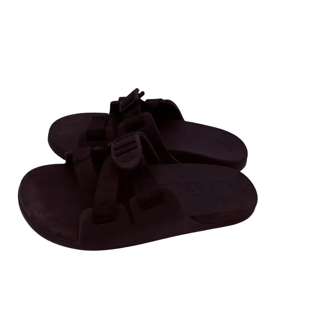 Chaco Kids Youth Chillos Black Slides Sandals Size 4